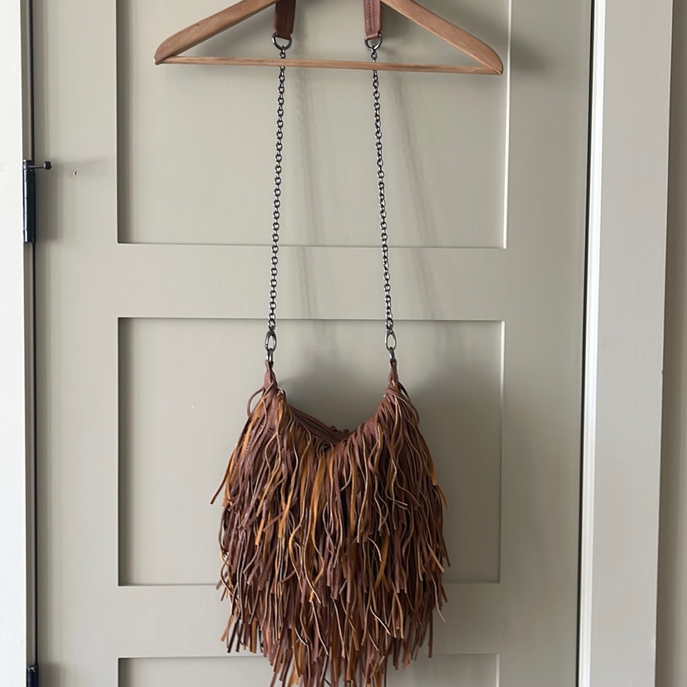 Steve Madden fringe purse